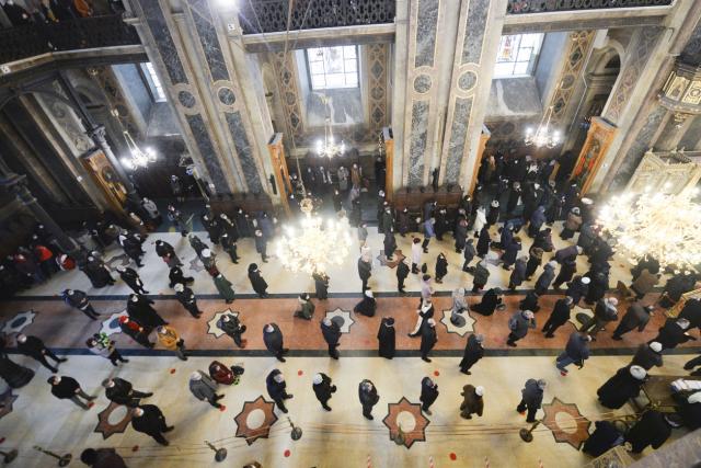Hramul istoric al Catedralei mitropolitane din Iași, sărbătorit în prezența a șapte arhierei