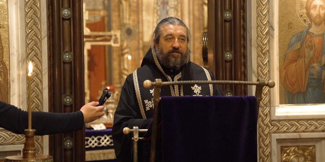 Ultima parte a Canonului Sfântului Andrei Criteanul la Mănăstirea „Sfinții Trei Ierarhi”