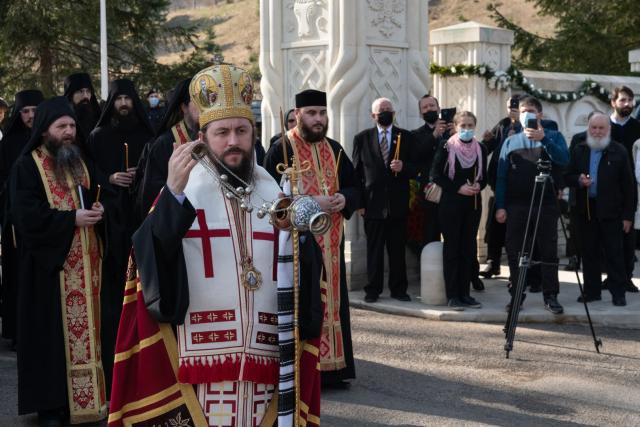 (Foto) Mănăstirea Putna: S-au împlinit 80 de ani de la masacrul de la Fântâna Albă