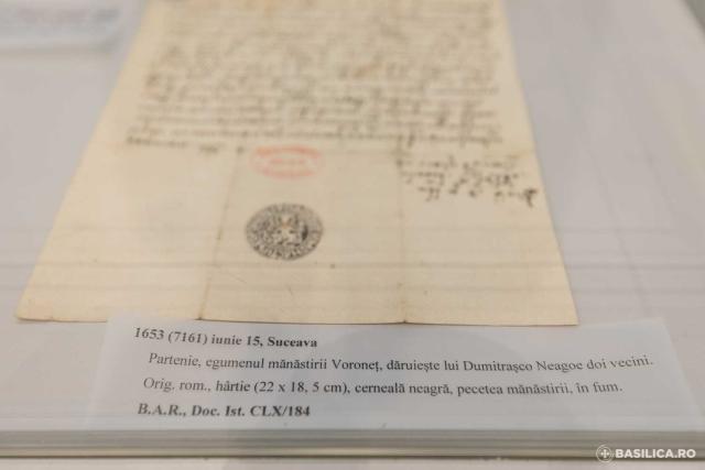 Vernisajul expoziției „Mănăstirea Voroneț, 533 de ani de la înființare, 30 de ani de la redeschidere”