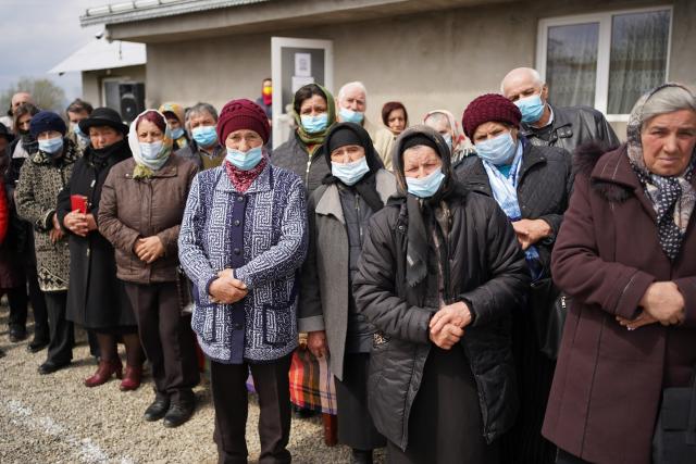Piatră de temelie pentru o nouă biserică parohială în Râșca, după ce fostul locaș de cult a fost distrus de un incendiu