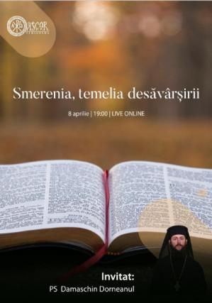 PS Damaschin Dorneanul va vorbi despre smerenie la invitația ASCOR Timișoara