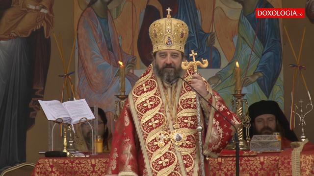 (Video) „Astăzi ne este pusă înainte viața Sfântului Gheorghe ca prilej de îmbărbătare în fața luptelor și a ispitelor” – PS Nichifor