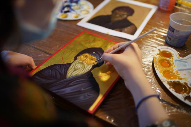 (Video) Taberele de iconografie bizantină de la Mănăstirea Sihăstria-Neamț