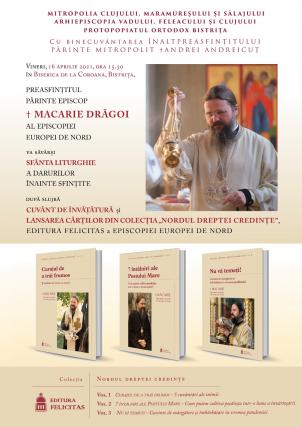 La Bistrița vor fi lansate trei volume din colecția „Nordul Dreptei Credințe”