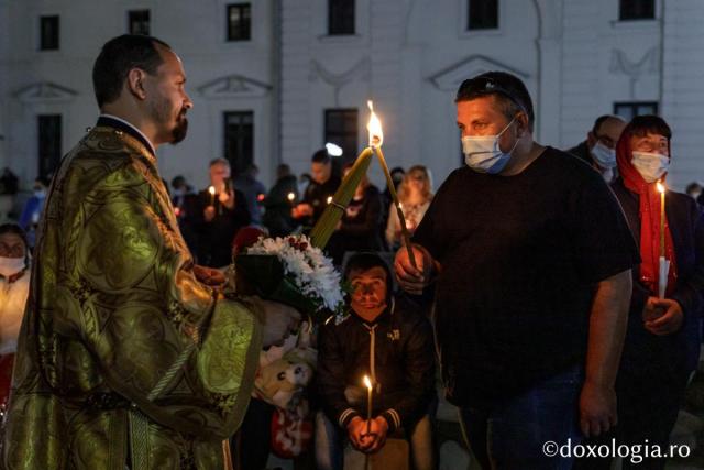 Învierea Domnului, celebrată la Iași în condiții speciale: „De ce să ne bucurăm?”