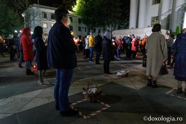 Învierea Domnului, celebrată la Iași în condiții speciale: „De ce să ne bucurăm?”