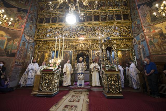 Slujire arhierească la hramul Mănăstirii Golia, după mai bine de 20 de ani