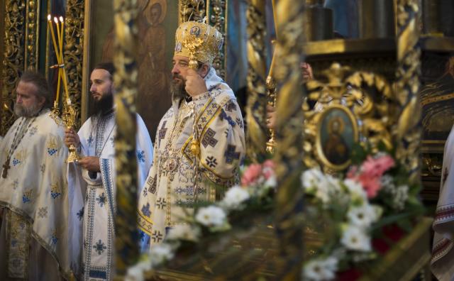 Slujire arhierească la hramul Mănăstirii Golia, după mai bine de 20 de ani