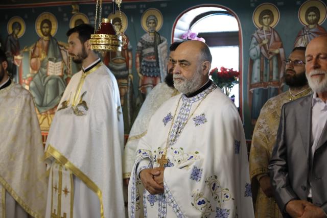 Pictura bisericii din curtea Spitalului Clinic „Dr. C. I. Parhon” ‒ Iași, sfințită de PS Părinte Nichifor Botoșăneanul