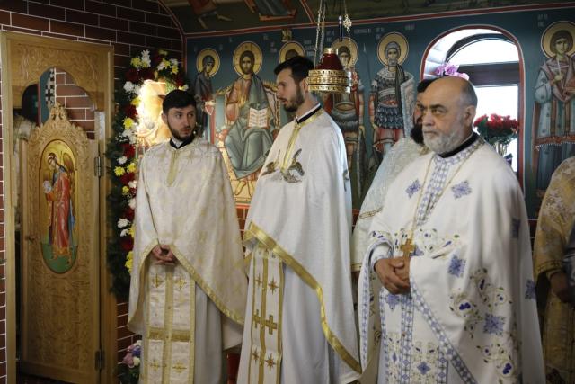 Pictura bisericii din curtea Spitalului Clinic „Dr. C. I. Parhon” ‒ Iași, sfințită de PS Părinte Nichifor Botoșăneanul