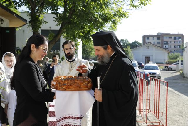 Pictura bisericii din curtea Spitalului Clinic „Dr. C. I. Parhon” ‒ Iași, sfințită de PS Părinte Nichifor Botoșăneanul