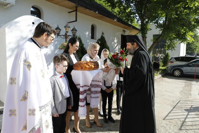 Pictura bisericii din curtea Spitalului Clinic „Dr. C. I. Parhon” ‒ Iași, sfințită de PS Părinte Nichifor Botoșăneanul