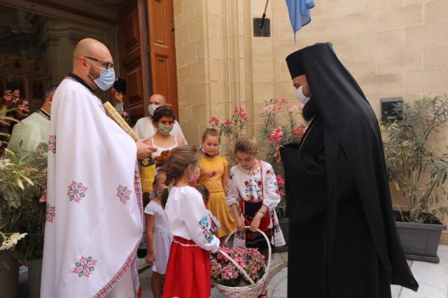 Cel de-al șaptelea Hram al Parohiei „Nașterea Sfântului Ioan Botezătorul” din Republica Malta. PS Atanasie de Bogdania a săvârșit Dumnezeiasca Liturghie