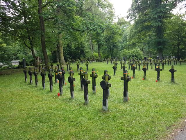 Cimitirul „Südfriedhof” din Nürnberg – morminte ale soldaților români în Germania
