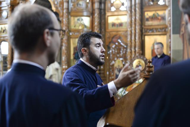 Slujire arhierească la hramul Bisericii „Binecredinciosul Voievod Ştefan cel Mare şi Sfânt” din Iaşi