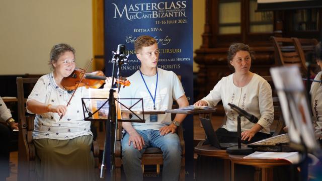 Jurnal de eveniment – Masterclass Internațional de Cânt Bizantin, ediția a XIV-a, 11-16 iulie 2021 – a patra zi
