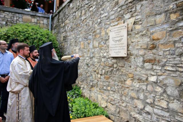 (Video) La Mănăstirea Pângărați s-a dezvelit o placă omagială în cinstea Mitropolitului Iona Ghedevanişvili