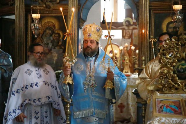 Hramul Centrului social-cultural „Sfântul Ilie” de la Miclăușeni. PS Părinte Nichifor Botoșăneanul a săvârșit Sfânta Liturghie