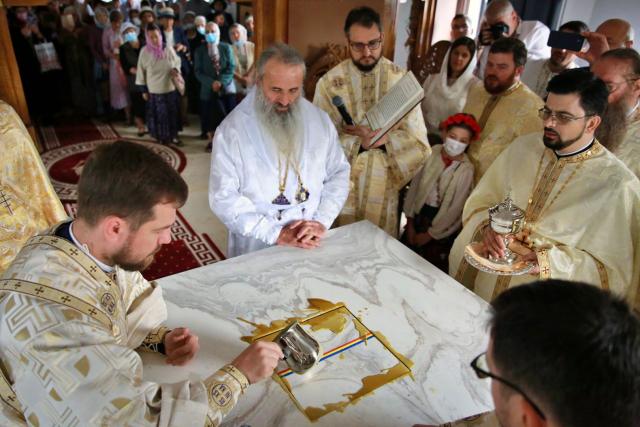 Un sfânt locaș închinat icoanei „Maicii Domnului Prodromița” a fost sfințit de Părintele Mitropolit Teofan