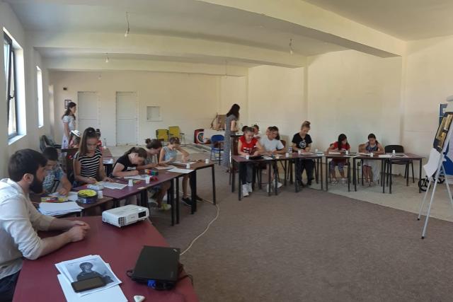 Atelier iconografie pentru copii și tineri, în Parohia Urșița – Mironeasa