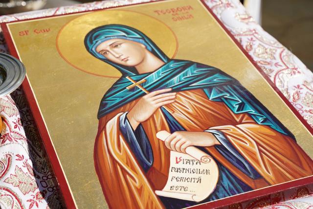 Liturghie arhierească de ziua Sfintei Teodora de la Sihla la Schitul Răpciunița – Poiana Maicilor, Neamț