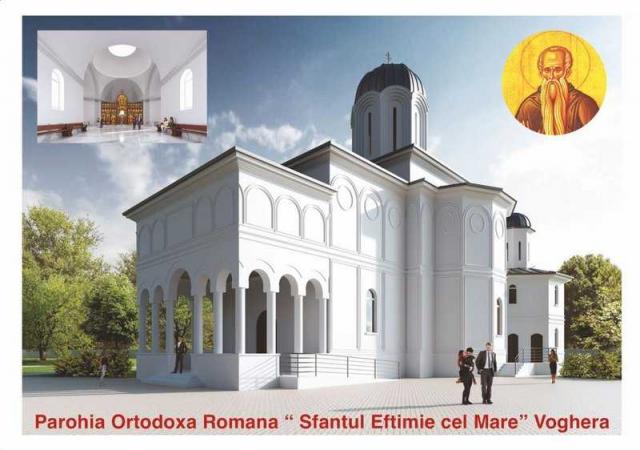 Românii vor construi o nouă biserică în Lombardia, la Voghera. A fost semnat protocolul cu primăria orașului