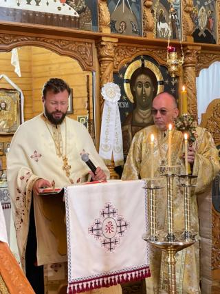 Cateheză la ceas de seară, în Parohia Straja II