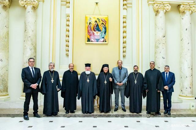 Patriarhul Melchit Youssef Absi a vizitat Patriarhia Română: „M-a impresionat credinţa poporului român”