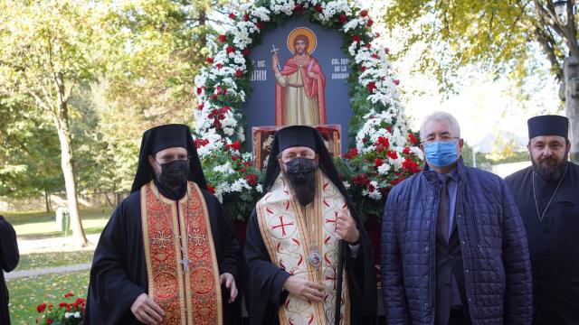 Sfântul Ioan cel Nou a binecuvântat orașul Suceava, racla cu cinstitele sale moaște fiind purtată astăzi în procesiune