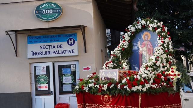 Sfântul Ioan cel Nou a binecuvântat orașul Suceava, racla cu cinstitele sale moaște fiind purtată astăzi în procesiune