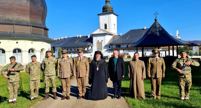 Pomenirea eroilor din cel de-al Doilea Război Mondial la Mănăstirea Neamț, în Anul comemorativ al celor adormiți în Domnul
