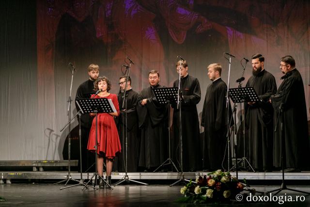 Concert de muzică psaltică la Teatrul Național din Iași, marca IBMF