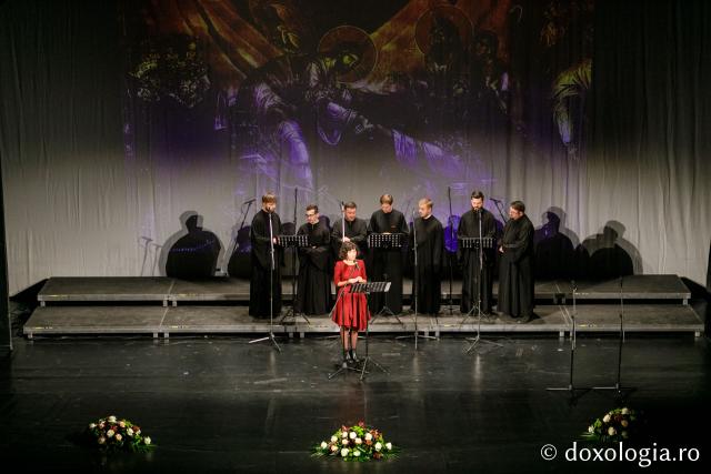 Concert de muzică psaltică la Teatrul Național din Iași, marca IBMF