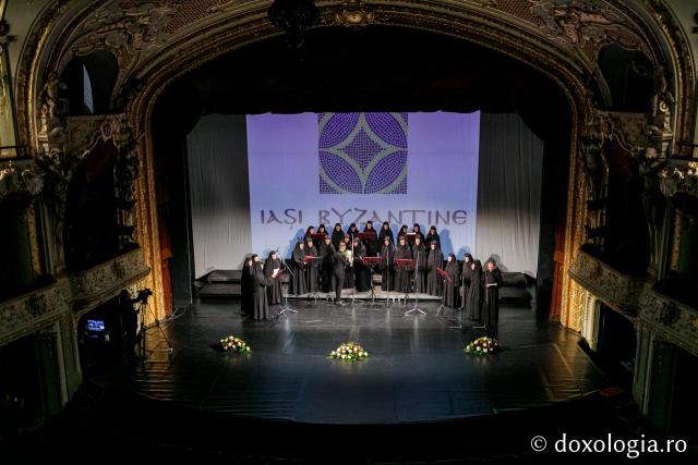 Concert de muzică psaltică la Teatrul Național din Iași, marca IBMF