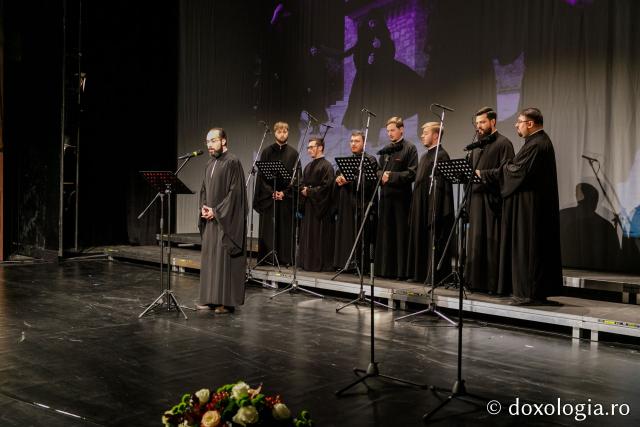 Concert de muzică psaltică la Teatrul Național din Iași, marca IBMF