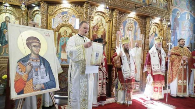 Episcopia Maramureşului l-a proclamat pe Sfântul Mucenic Dimitrie ocrotitor al municipiului Carei