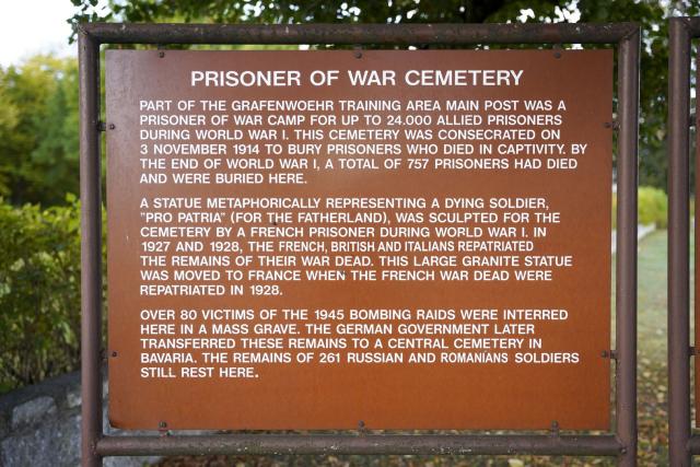 Cimitirul prizonierilor de război din Grafenwöhr – morminte ale soldaților români în Germania (VII)