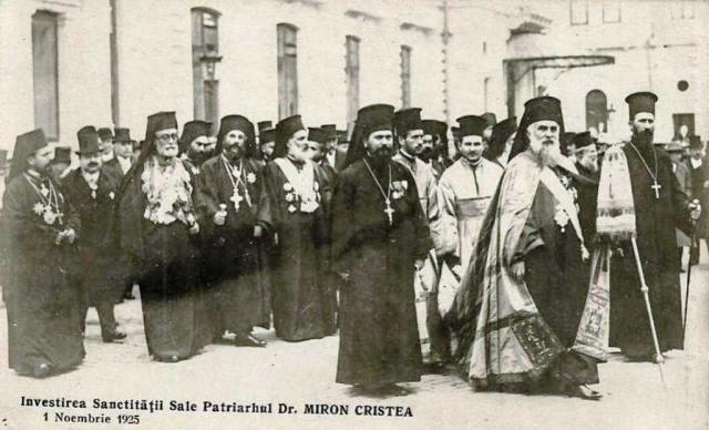 În urmă cu 96 de ani, Mitropolitul Miron Cristea devenea primul patriarh al României