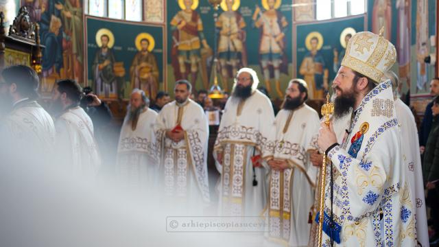 Sfântul Ierarh Nectarie de la Eghina a fost cinstit la Mănăstirea Sihăstria Putnei