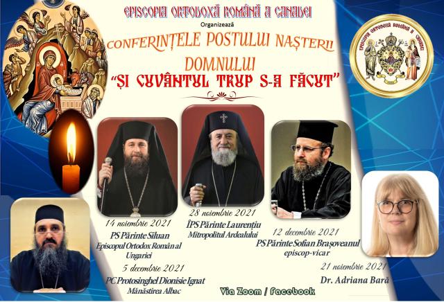 „Român ortodox în diaspora în fața Nașterii Domnului” – conferință organizată de Episcopia Ortodoxă Română a Canadei