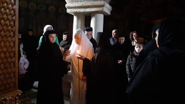 Sora Françoise Détouche, călugărită la Mănăstirea Văratic de PS Părinte Nichifor Botoșăneanul