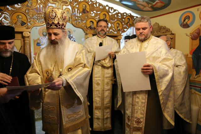 Paraclisul Centrului de asistență medico-socială din Bivolari, renovat de Batalionul 151 Infanterie, a fost târnosit duminică
