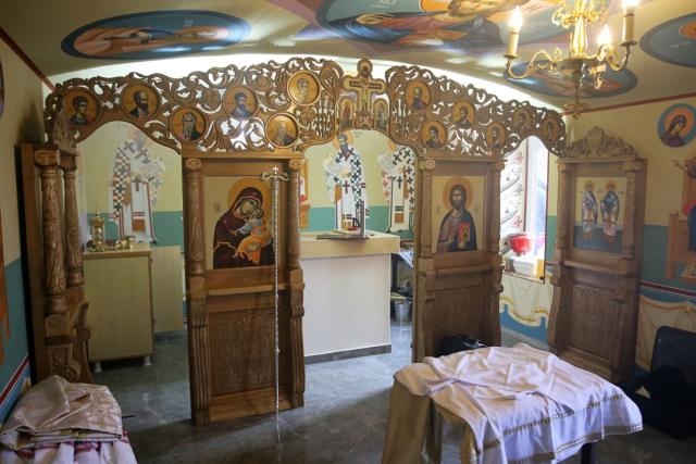 Paraclisul Centrului de asistență medico-socială din Bivolari, renovat de Batalionul 151 Infanterie, a fost târnosit duminică