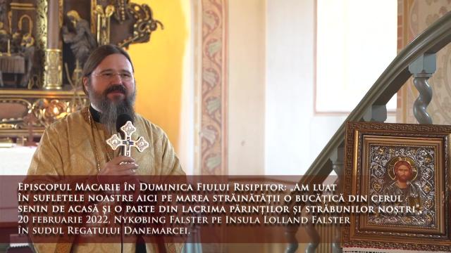 (Video) „Am luat în sufletele noastre aici pe marea străinătății o bucățică din cerul senin de acasă și o parte din lacrima părinților și străbunilor noștri" – PS Macarie