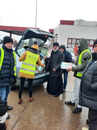 Preoții și comunitățile parohiale din Botoșani, în spijinul refugiaților din Ucraina