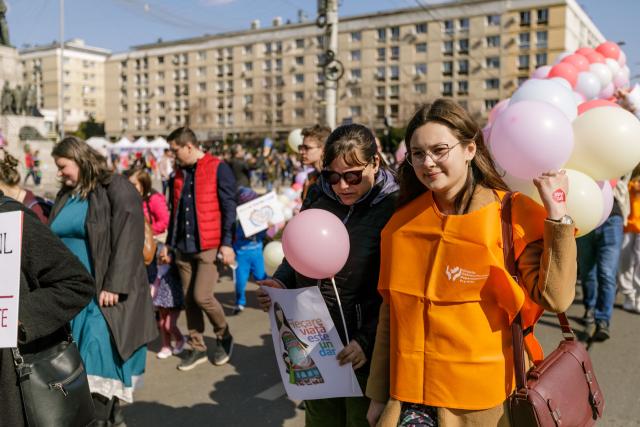 „Marșul pentru viață”, organizat în cinci municipii din Arhiepiscopia Iașilor. Solidaritate și pentru susținerea mamelor și copiilor refugiați din Ucraina