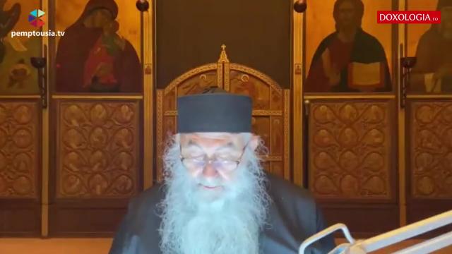 (Video) Arhim. Zaharia Zaharou de la Essex, în dialog cu credincioșii români