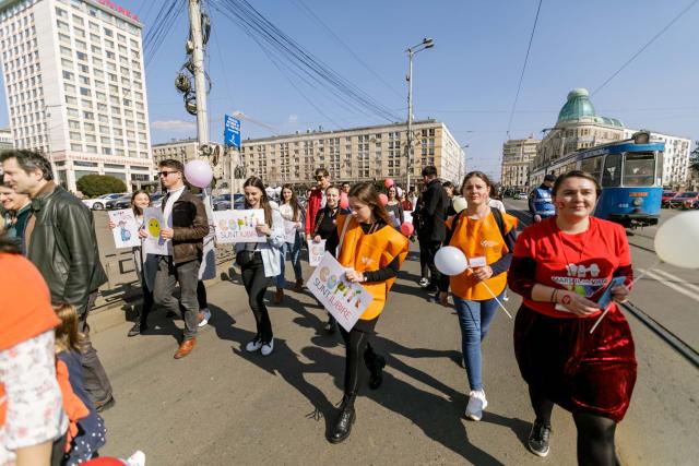 „Marșul pentru viață”, organizat în cinci municipii din Arhiepiscopia Iașilor. Solidaritate și pentru susținerea mamelor și copiilor refugiați din Ucraina
