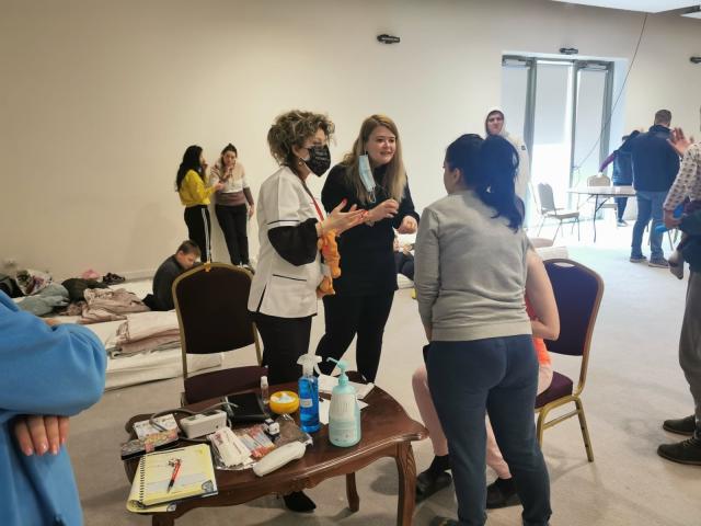 Servicii medicale gratuite pentru grupul de refugiați ucraineni găzduiți la Iași